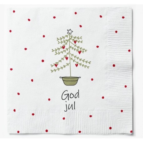 Serviette God Jul