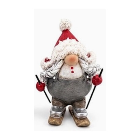 Gnome à ski